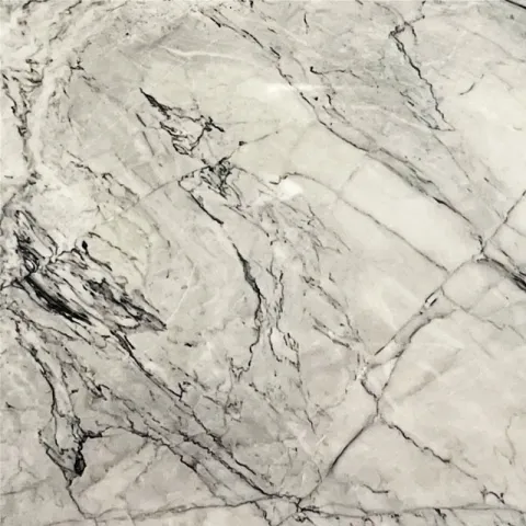 White Bianco Persian — светлый иранский мрамор с ровной текстурой и мягкими сероватыми нюансами. 